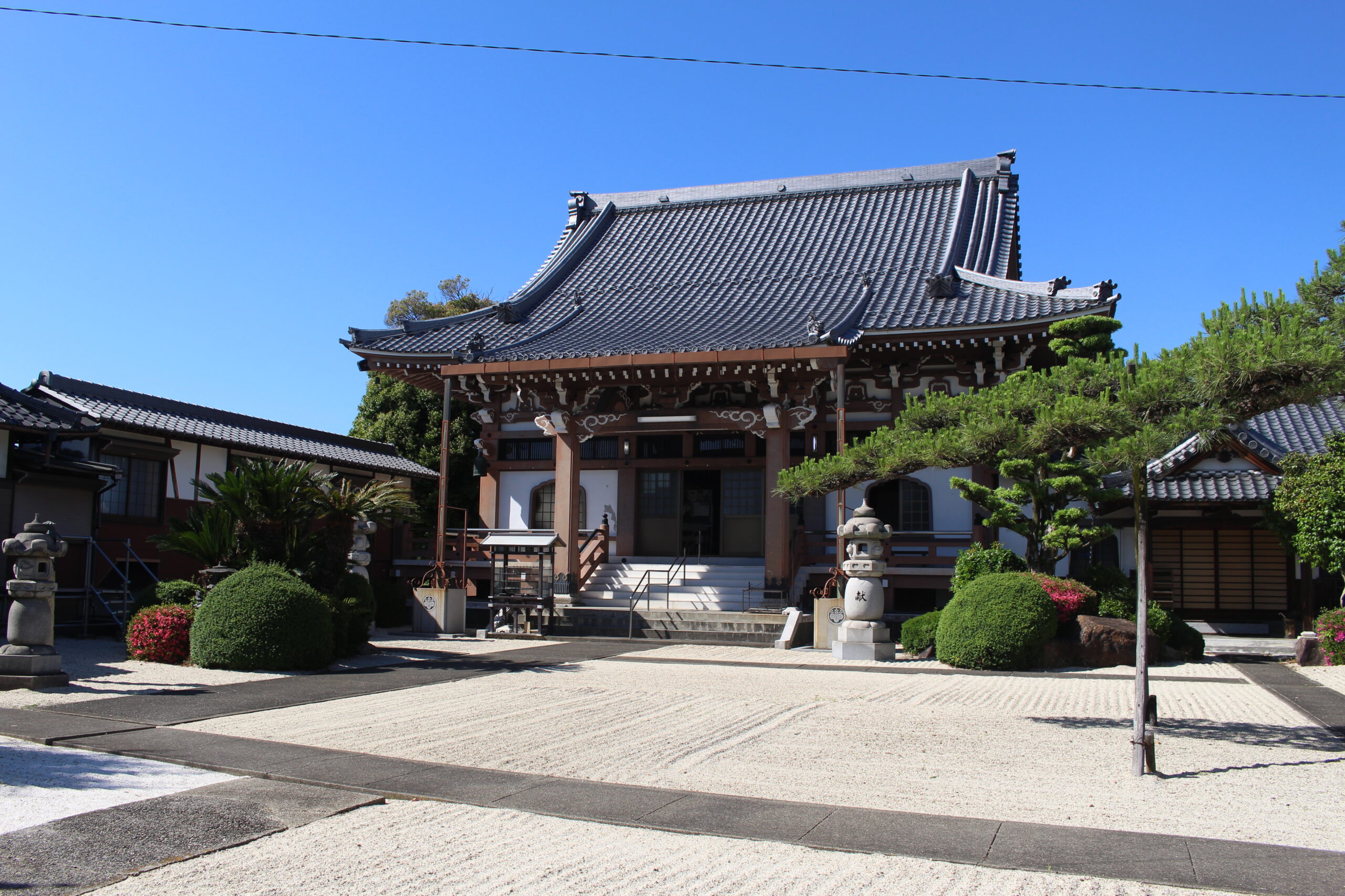 真福寺の本堂 外観